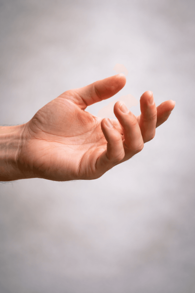 hand reaching